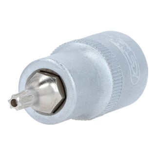 KS Tools 1/2" Bit-Stecknuss TX mit Stirnlochbohrung, TB25