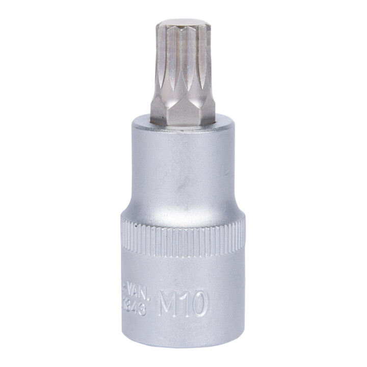 KS Tools 1/2" Bit-Stecknuss XZN, M10, 55 mm