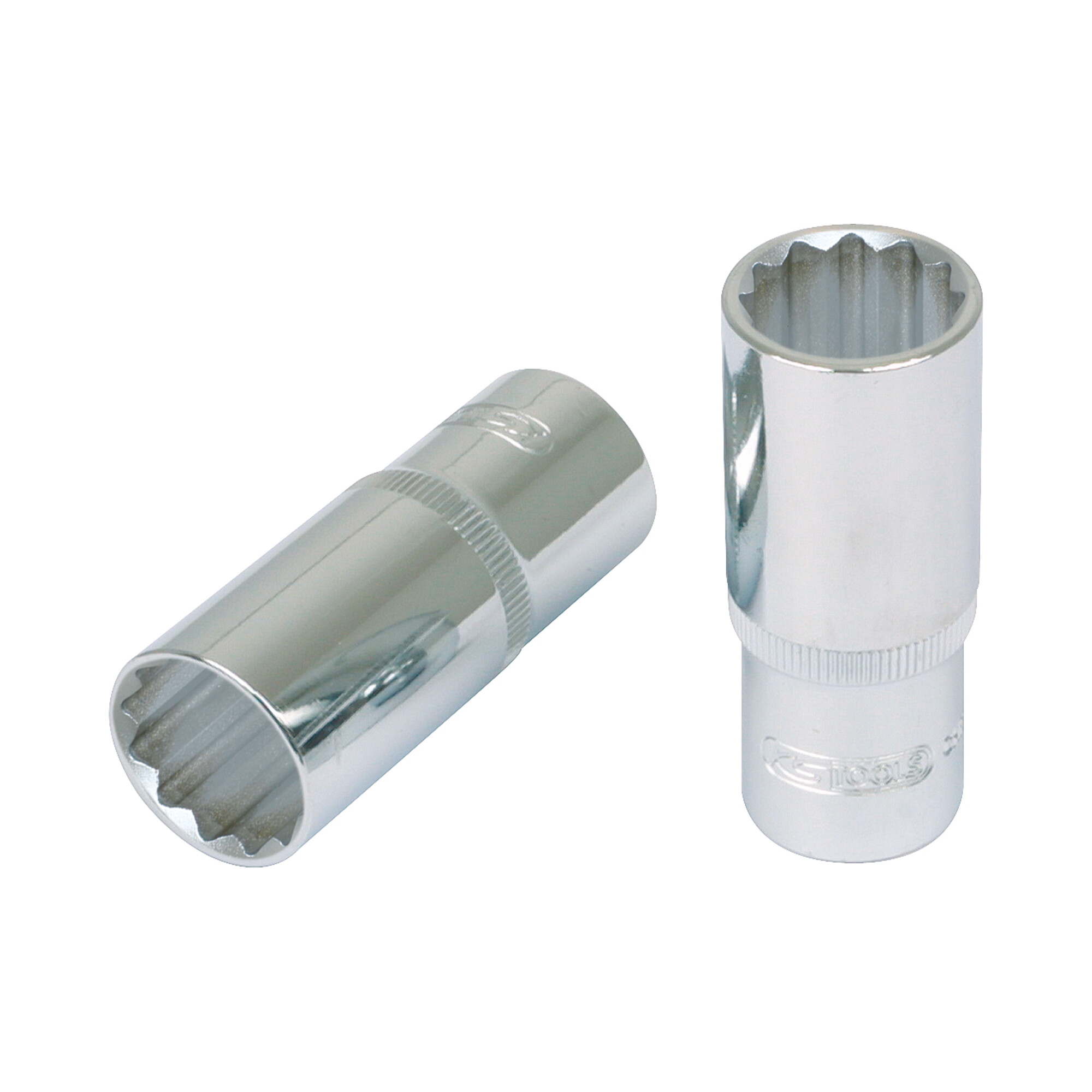 KS Tools 1/2" CHROMEplus 12-kant-Stecknuss, lang, 1.1/16"