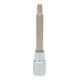 KS Tools 1/2" CHROMEplus bit dopsleutel, lang, 7mm