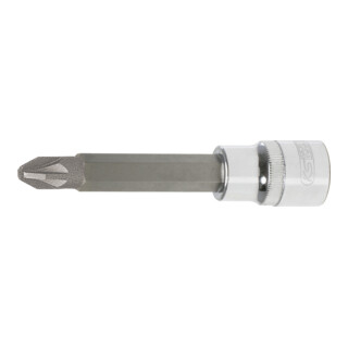 KS Tools 1/2" CHROMEplus bit dopsleutel, lang, PZ