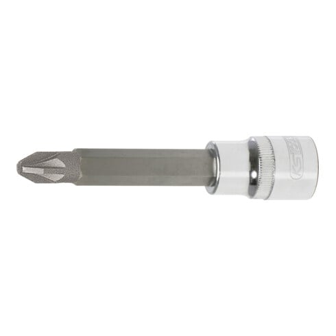 KS Tools 1/2" CHROMEplus bit dopsleutel, lang, PZ