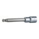 KS Tools 1/2" CHROMEplus Bit-Stecknuss Innensechskant,Kugelkopf, lang, 12 mm, 200 mm-1