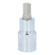KS Tools 1/2" CHROMEplus Bit-Stecknuss Innensechskant, kurz, (mm)-2