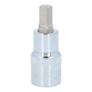 KS Tools 1/2" CHROMEplus Bit-Stecknuss Innensechskant, kurz, (mm)-2