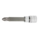 KS Tools 1/2" CHROMEplus Bit-Stecknuss, lang, PZ2