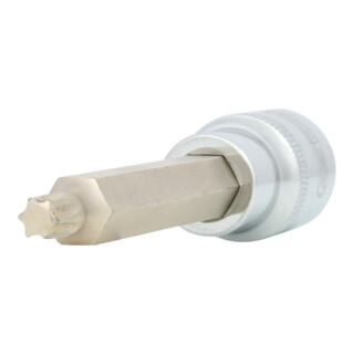 KS Tools 1/2" CHROMEplus Bit-Stecknuss TX, lang, T40