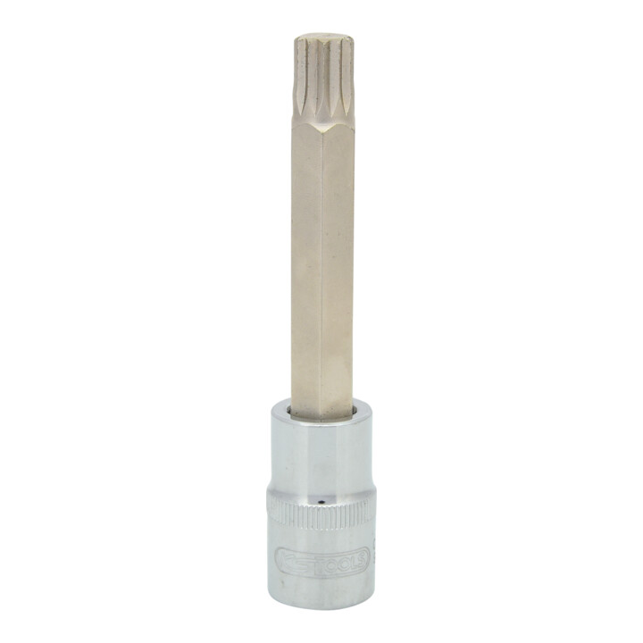 KS Tools 1/2" CHROMEplus Bit-Stecknuss XZN, lang, M12