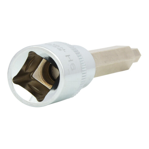 KS Tools 1/2" CHROMEplus Bit-Stecknuss Innensechskant, lang