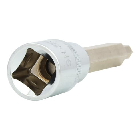 KS Tools 1/2" CHROMEplus Bit-Stecknuss Innensechskant, lang