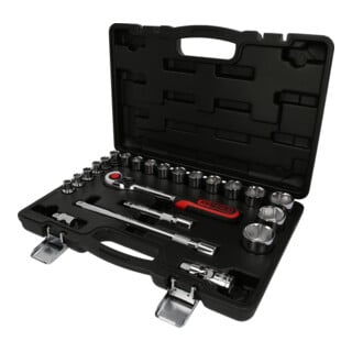 KS Tools 1/2" CHROMEplus Coffret de douilles, 23 pcs.