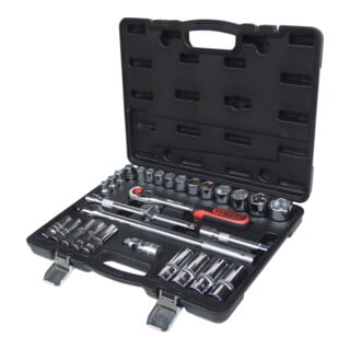KS Tools 1/2" CHROMEplus Coffret de douilles, 30 pcs.