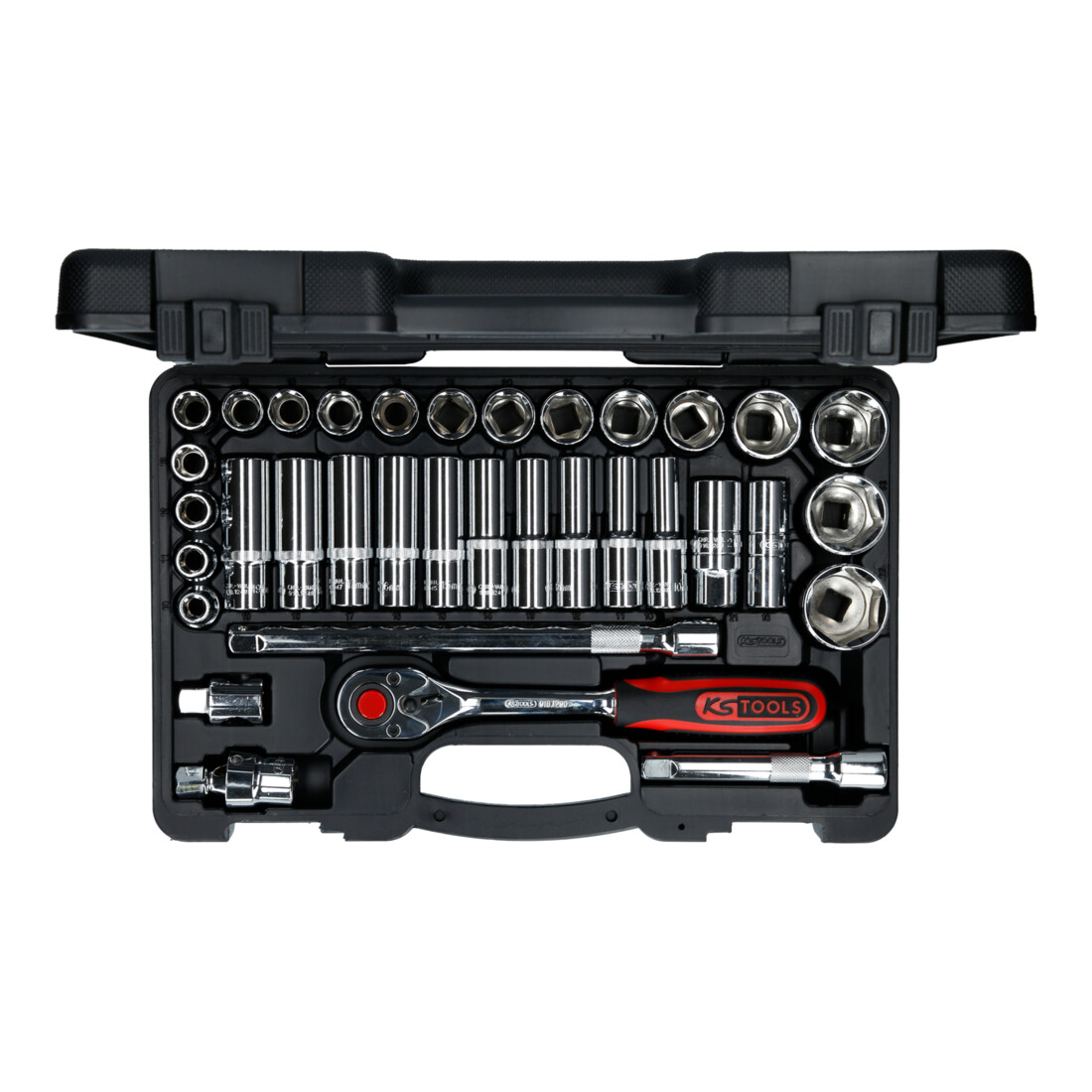 KS Tools 1/2" CHROMEplus Coffret de douilles, 35 pcs.