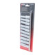 KS Tools 1/2" CHROMEplus inbussleutelset, lang, 10 stuks 10-19mm