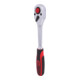 KS Tools 1/2" CHROMEplus omkeerbare ratel, 72 tanden, kunststof handgreep-1