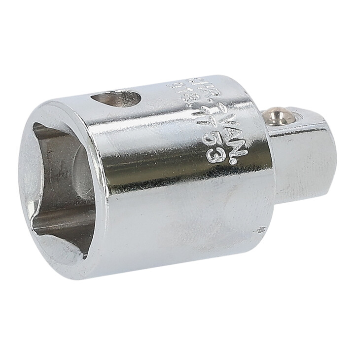 KS Tools 1/2" CHROMEplus reduceer adapter, 1/2 "F x 3/8 "M