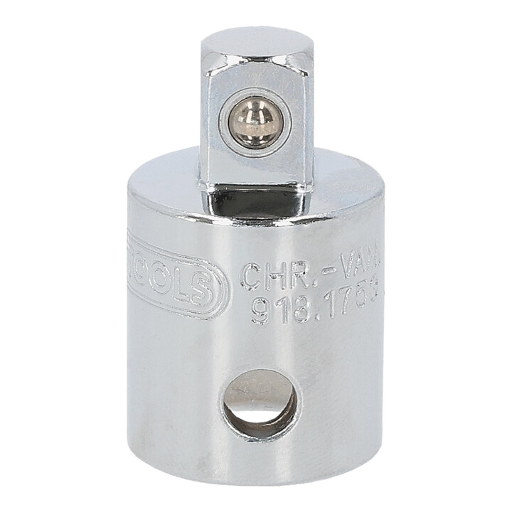 KS Tools 1/2" CHROMEplus reduceer adapter, 1/2 "F x 3/8 "M