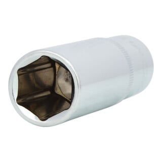 KS Tools 1/2" CHROMEplus Sechskant-Stecknuss, lang, 17mm