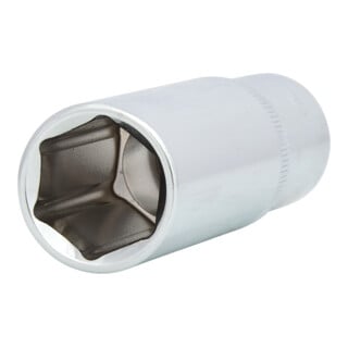 KS Tools 1/2" CHROMEplus Sechskant-Stecknuss, lang, 18mm