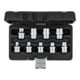 KS Tools 1/2" CHROMEplus TX-E-Stecknuss-Satz, 9-teilig