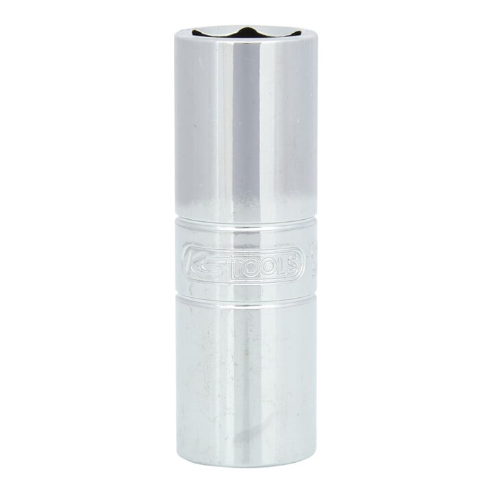 KS Tools 1/2" CHROMEplus Zündkerzen-Stecknuss, 16mm