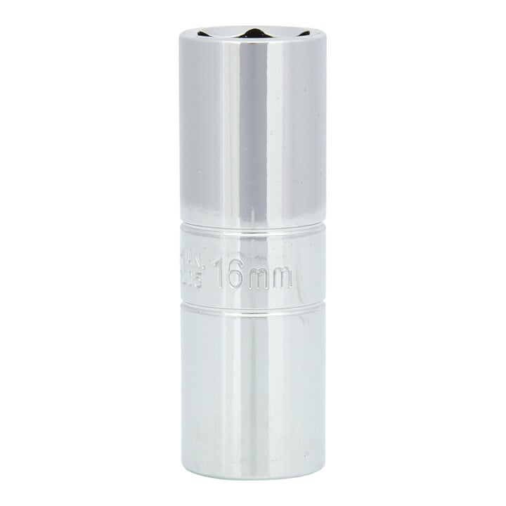 KS Tools 1/2" CHROMEplus Zündkerzen-Stecknuss, 16mm