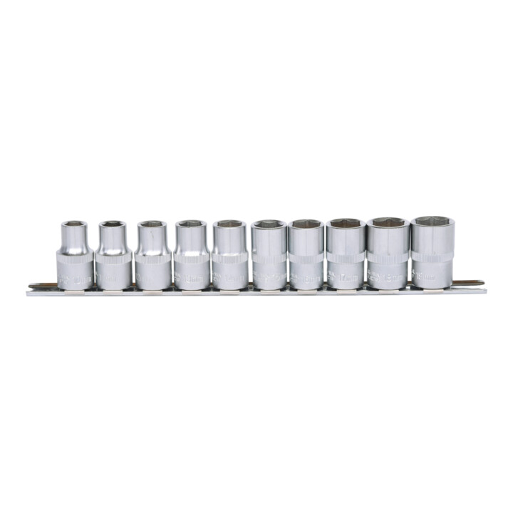 KS Tools 1/2" CLASSIC Sechskant-Stecknuss-Satz,10-teilig 10-19mm