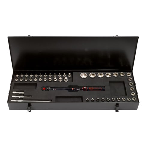 KS Tools 1/2" Coffret de clés dynamométriques ERGOTORQUE®precision, 20-100 Nm, 48 pcs.