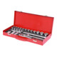 KS Tools 1/2" Coffret de douilles, 24 pcs. 6 pans