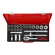 KS Tools 1/2" Coffret de douilles, 24 pcs. 6 pans