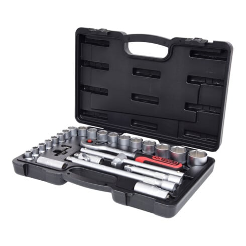 KS Tools 1/2" Coffret de douilles, 28 pcs