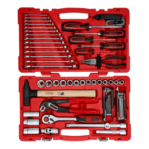 KS Tools 1/2" Coffret d'outils universels, 47 pièces
