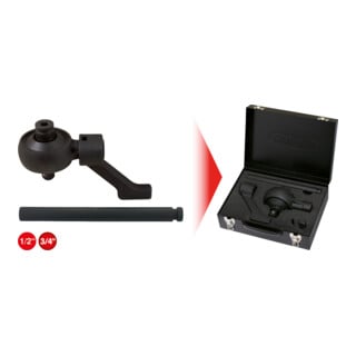 KS Tools 1/2" Démultiplicateurs de couples, 1300Nm