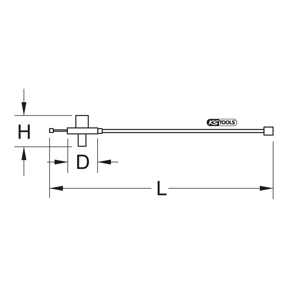 KS Tools Drehwinkelmessscheibe, Magnet