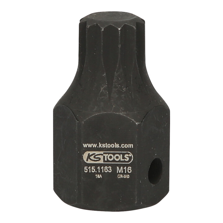 KS Tools 1/2" DUODRIVE DUODRIVE Douille spéciale XZN, M16.43mm courte