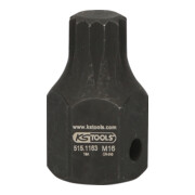 KS Tools 1/2" DUODRIVE speciale power bit bus XZN, 43mm-4