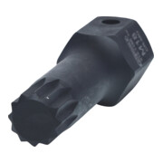 KS Tools 1/2" DUODRIVE speciale power bit bus XZN, M14,78mm lang