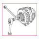 KS Tools 1/2" dynamo combisleutel XZN, M10, 115 mm