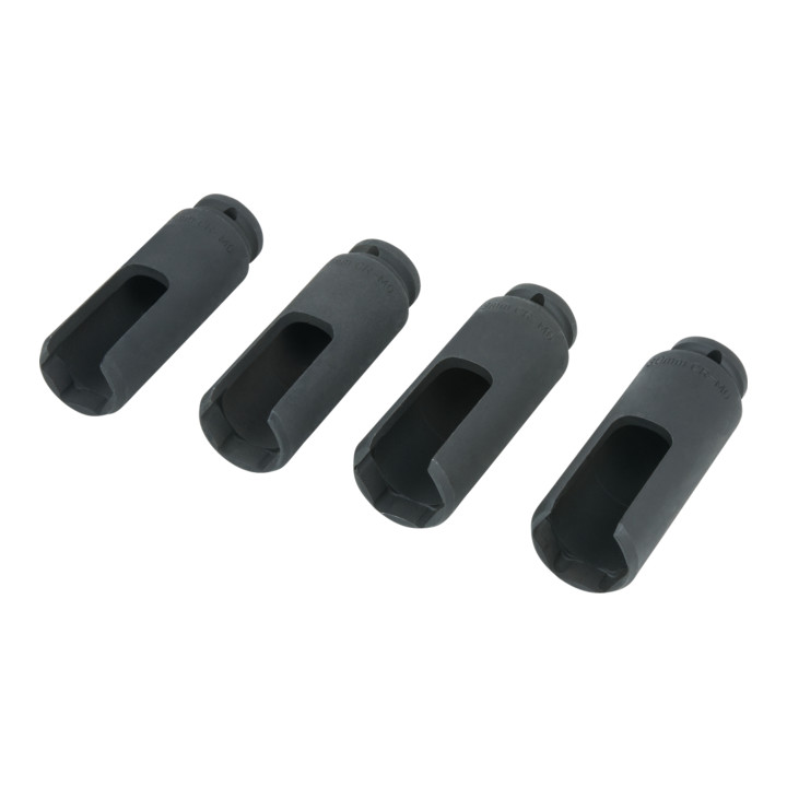 KS Tools 1/2" Einspritzdüsen-Stecknuss-Satz, 4-teilig