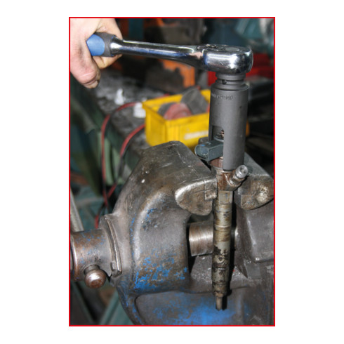 KS Tools 1/2" Einspritzdüsen-Stecknuss-Satz, 4-teilig