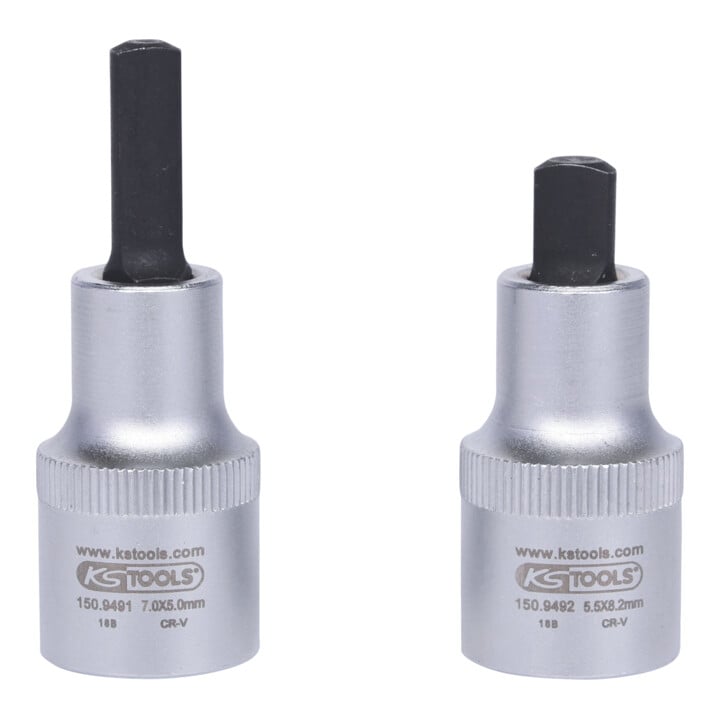 KS Tools 1/2" Flansch-Spreitzer-Satz, 2-teilig, 5-5,5mm