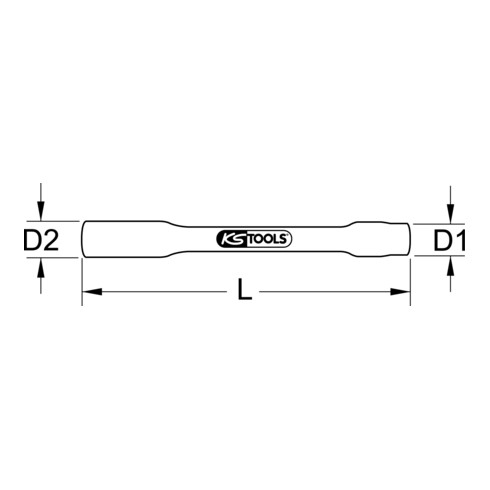 KS Tools 1/2" 12-kantige inbus