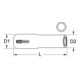 KS Tools 1/2" geïsoleerde bus, XL, 19mm, 145mm