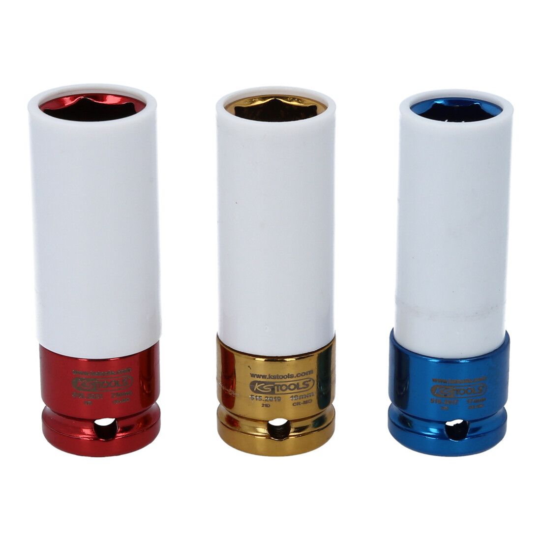 KS Tools 1/2" gelegerde velg dopsleutelset, 3-delig