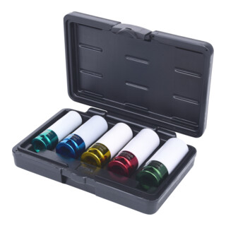 KS Tools 1/2" gelegerde velg dopsleutelset, 5-delig