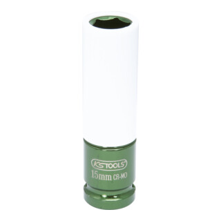 KS Tools 1/2" aluminium randdop, lang