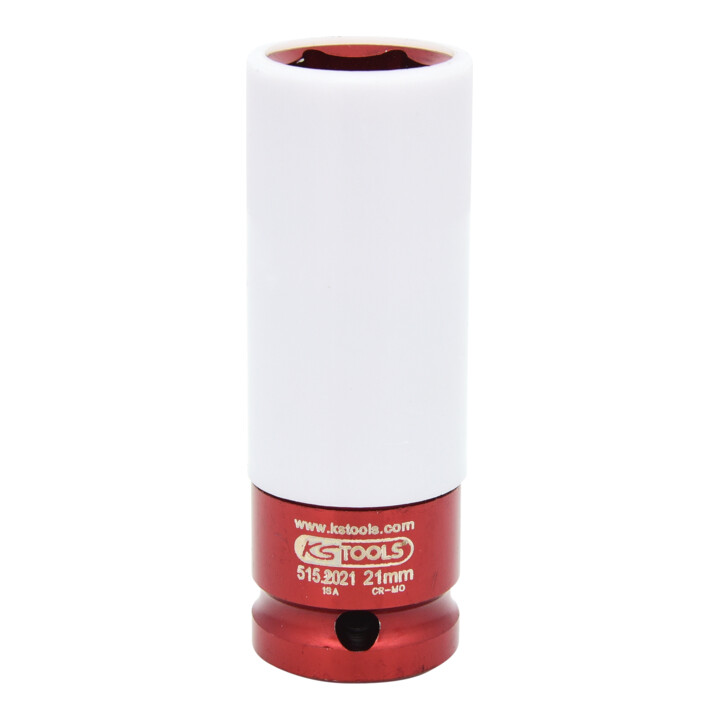 KS Tools 1/2" gelegerde velg steeksleutel, lang, 21mm