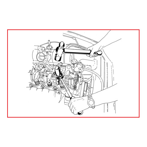 KS Tools 1/2" Hand-Schlagschrauber, 475mm