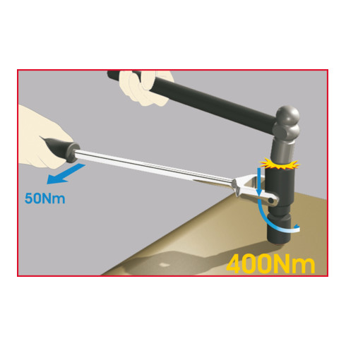 KS Tools 1/2" hand slagmoersleutel, 475mm