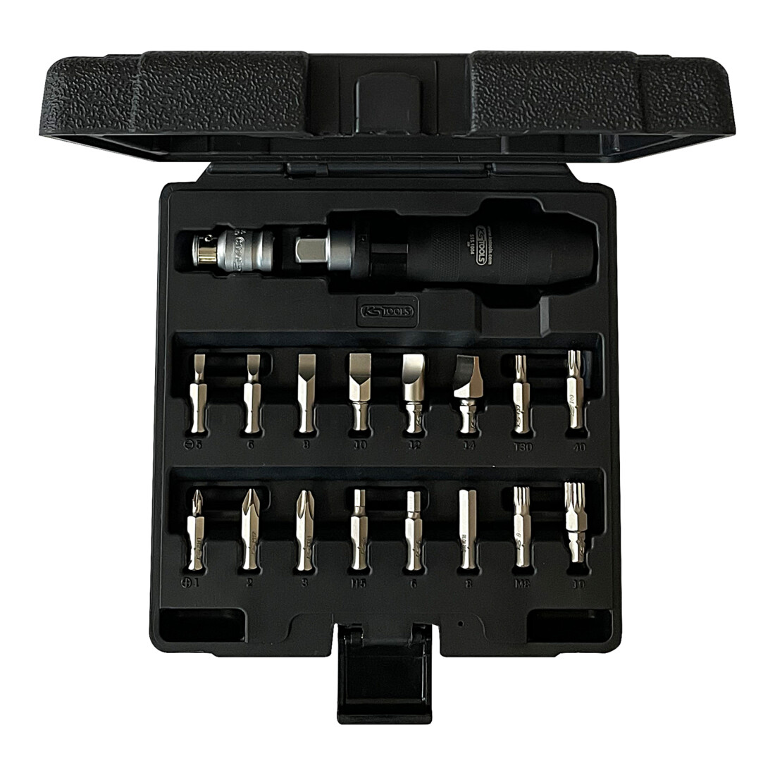 KS Tools 1/2" hand slagschroevendraaierset, 18-delig.